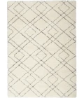 Nourison Home Dreamy Shag Cream / Ivory DRS07 4ft. x 6ft. Rect. Rug