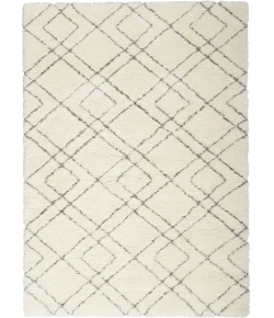 Nourison Home Dreamy Shag Cream / Ivory DRS07 4ft. x 6ft. Rect. Rug