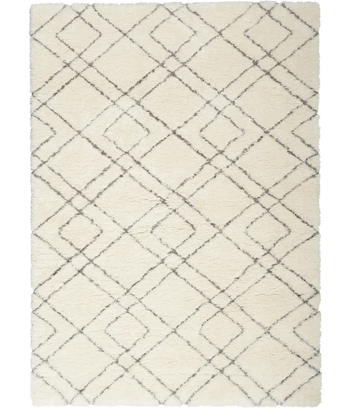 Nourison Home Dreamy Shag Cream / Ivory DRS07 4ft. x 6ft. Rect. Rug