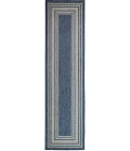 Nourison Horizon Indoor/Outdoor Denim HOZ03 2 ft. X 6 ft. Rect. Rug