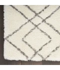Nourison Home Dreamy Shag Cream / Ivory DRS07 7ft.10in. x 9ft.10in. Rect. Rug