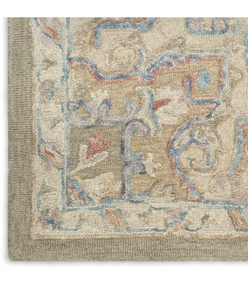 Nourison Home Maison Green MSO06 9ft.9in. x 13ft.9in. Rect. Rug