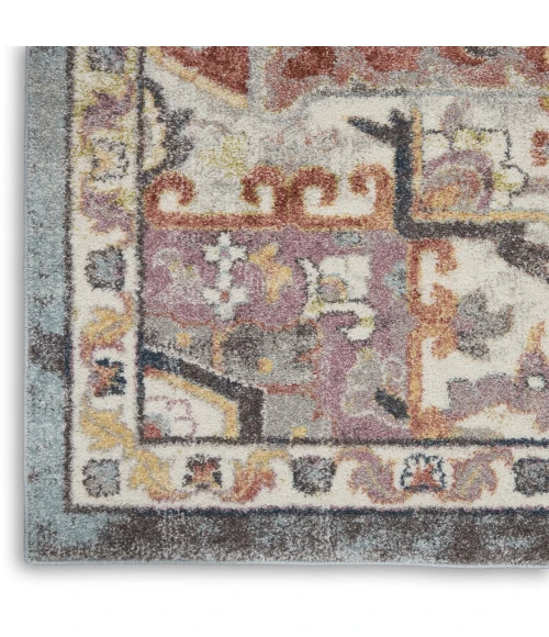 Nourison Home Soraya Blue SOR04 5ft.3in. x 7ft.3in. Rect. Rug