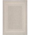 Nourison Horizon Indoor/Outdoor Grey HOZ03 4 ft. X 6 ft. Rect. Rug