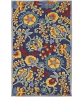 Nourison Home Aloha Blue ALH17 2ft. x 3ft. Rect. Rug
