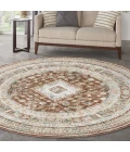 Nourison Home Thalia Red THL04 7’10” x Round Round Rug