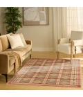 Nourison Nordic Rust Multicolor NRC06 5 ft. X 7 ft. Rect. Rug