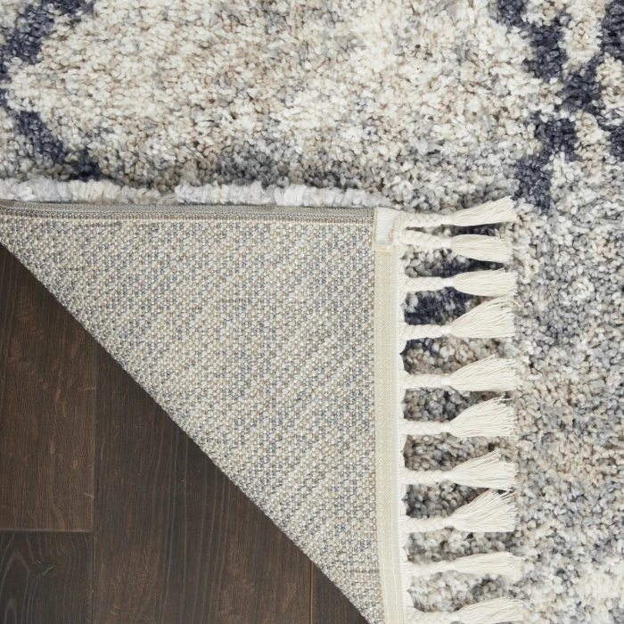 Nourison Home Oslo Shag Grey OSL01 9ft. x 12ft. Rect. Rug