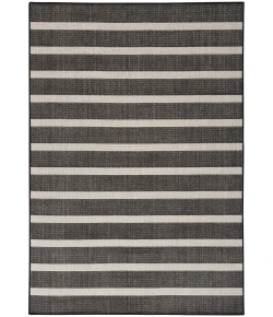 Nourison Home Positano POS03 Black Ivory 7 ft. X 10 ft. Area Rug
