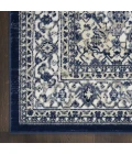 Nourison Cyrus Ivory Navy CYR01 2ft.2in. x 7ft.6in. Rect. Rug