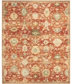 Nourison Antique Bloom Brick ANB01 10ft. x 13ft. Rect. Rug