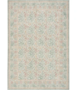 Nourison Home Botanical Washables Green BOT03 4ft. x 6ft. Rect. Rug