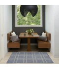 Nourison Home Horizon Indoor/Outdoor Blue HOZ04 3ft. x 5ft. Rect. Rug