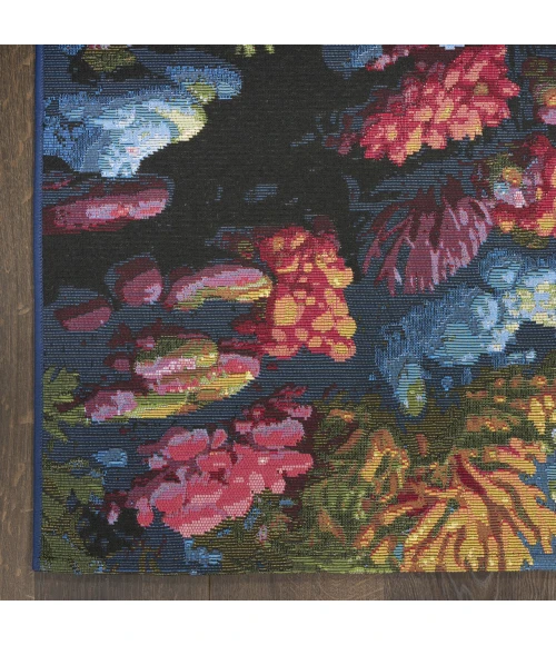 Nourison Home Color Splash Multicolored CSP03 7ft.10in. x 9ft.10in. Rect. Rug