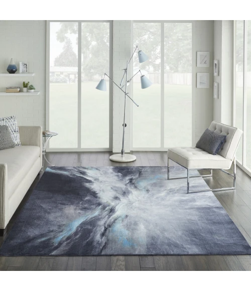 Nourison Home Le Reve Grey LER06 9ft. x 12ft. Rect. Rug