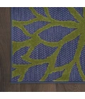 Nourison Aloha Navy Multicolor ALH05 10ft. x 14ft. Rect. Rug