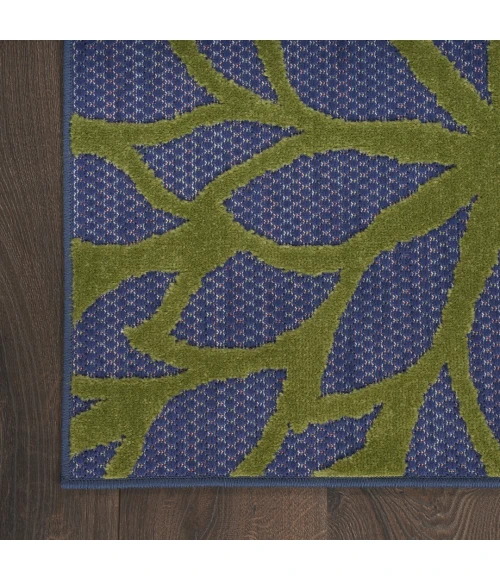 Nourison Aloha Navy Multicolor ALH05 10ft. x 14ft. Rect. Rug