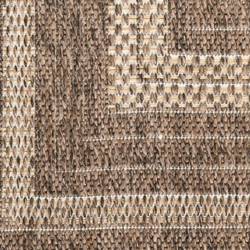 Nourison Tulum Brown TLM04 2 ft. 2 in. X 10 ft. Rect. Rug
