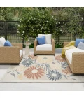 Nourison Aloha Ivory Rose ALH33 7 ft. 10 in. X 10 ft. 6 in. Rect. Rug