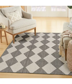 Nourison Home Positano POS04 Charcoal 4 ft. X 6 ft. Area Rug