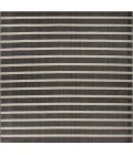 Nourison Positano Black Ivory POS03 8ft. Square Rug