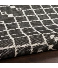 Nourison Positano Black POS02 2 ft. X 6 ft. Rect. Rug
