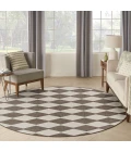 Nourison Positano Natural POS04 4ft. Round Rug
