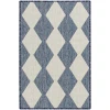 Nourison Positano Navy Blue POS04 3ft. x 5ft. Rect. Rug