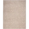 Nourison Home Grafix GRF15 Beige 6 ft. X 9 ft. Area Rug