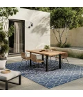 Nourison Horizon Indoor/Outdoor Denim HOZ01 6 ft. X 9 ft. Rect. Rug