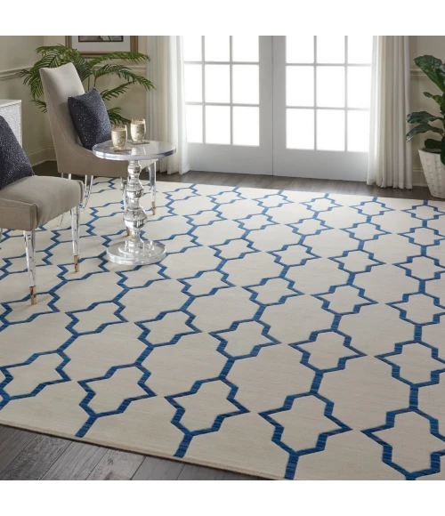 Barclay Butera Butera Collection Blue BB205 7ft.9in. x 9ft.9in. Rect. Rug