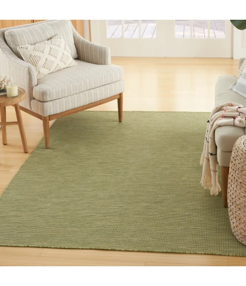 Nourison Positano Green POS01 5 ft. X 7 ft. Rect. Rug