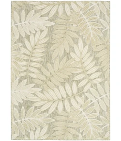 Nourison Home Aloha ALH18 Ivory Sage 3 ft. 6 in. X 5 ft. 6 in. Area Rug