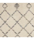 Nourison Palermo Beige Grey PMR03 2ft.2in. x 7ft.6in. Rect. Rug