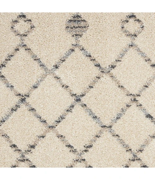Nourison Palermo Beige Grey PMR03 2ft.2in. x 7ft.6in. Rect. Rug