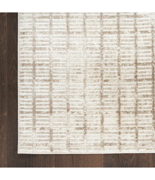Nourison Dew Ivory Beige DEW02 8 ft. X 10 ft. Rect. Rug