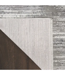 Nourison Home Abstract Hues Grey ABH03 8ft.6in. x 11ft.4in. Rect. Rug