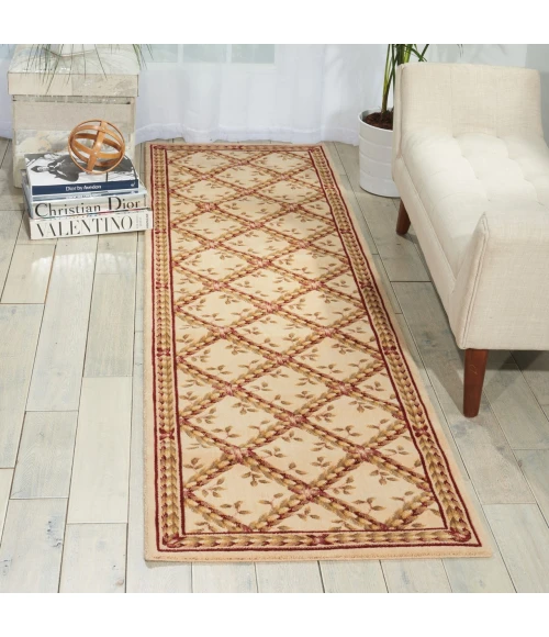 Nourison Home Ashton House Beige AS09 2ft. x 5ft.9in. Rect. Rug