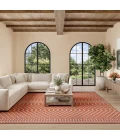 Nourison Positano Terracotta POS02 8ft. Square Rug