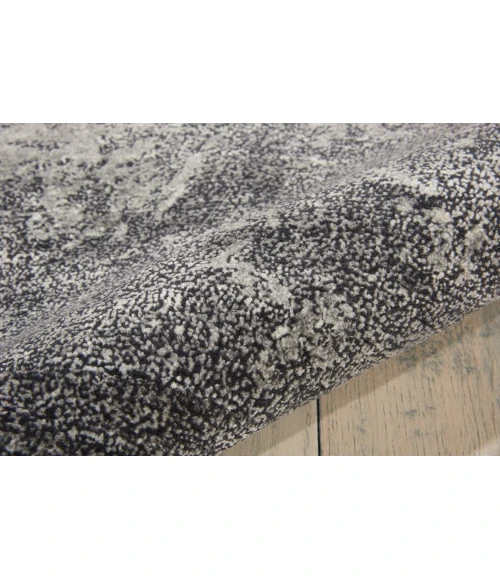 Nourison Silk Shadows Graphite SHA14 8 ft. Rect. Rug