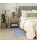 Nourison Positano Navy Blue POS02 2ft. x 3ft. Rect. Rug
