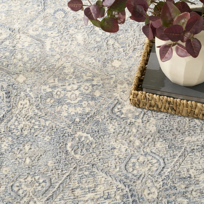Nourison Home Sultana Blue SLL05 9ft. x 12ft. Rect. Rug