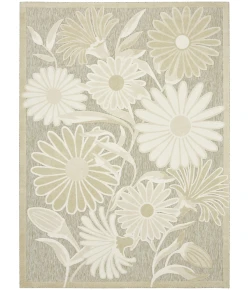 Nourison Home Aloha ALH33 Ivory Sage 9 ft. X 12 ft. Area Rug