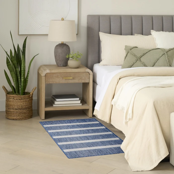 Nourison Home Positano Blue POS03 2ft. x 3ft. Rect. Rug