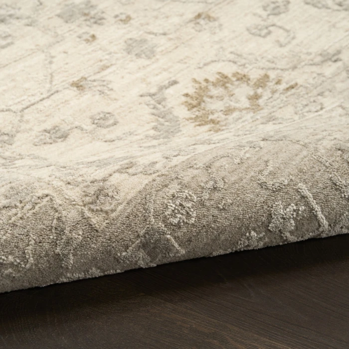 Nourison Home Moonlit Grey MLI01 5ft.3in. x 7ft.6in. Rect. Rug