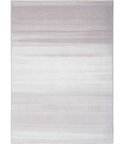 Nourison Launder Ivory LDR01 5ft.3in. x 7ft.3in. Rect. Rug