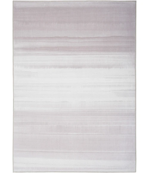 Nourison Launder Ivory LDR01 5ft.3in. x 7ft.3in. Rect. Rug