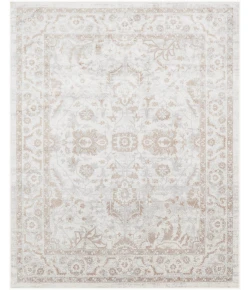 Nourison Home Astra Machine Washable ASW20 Grey 7 ft. 10 in. X 10 ft. Area Rug