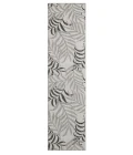 Nourison Garden Oasis Grey GOA01 2 ft. X 8 ft. Rect. Rug