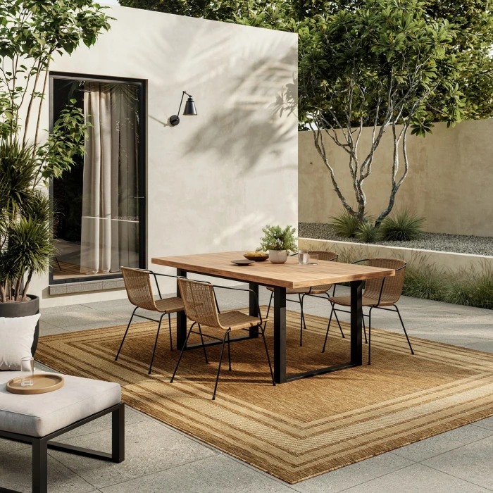 Nourison Horizon Indoor/Outdoor Natural HOZ03 8 ft. X 10 ft. Rect. Rug
